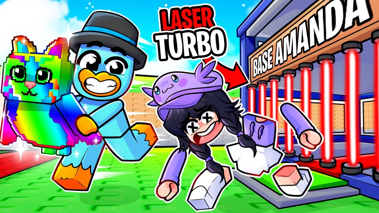 Reemplacé Los LASERS de Su BASE con los MÍOS en Steal a Brainrot!