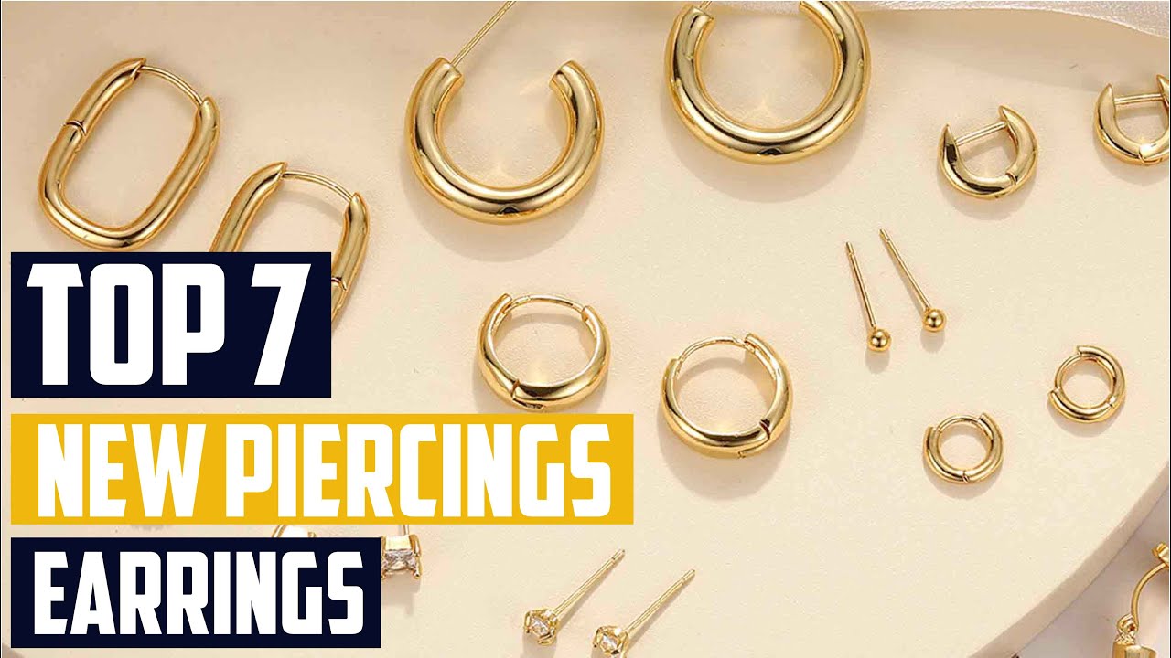 Style with Safety: Exploring the Best Earrings for New Piercings!