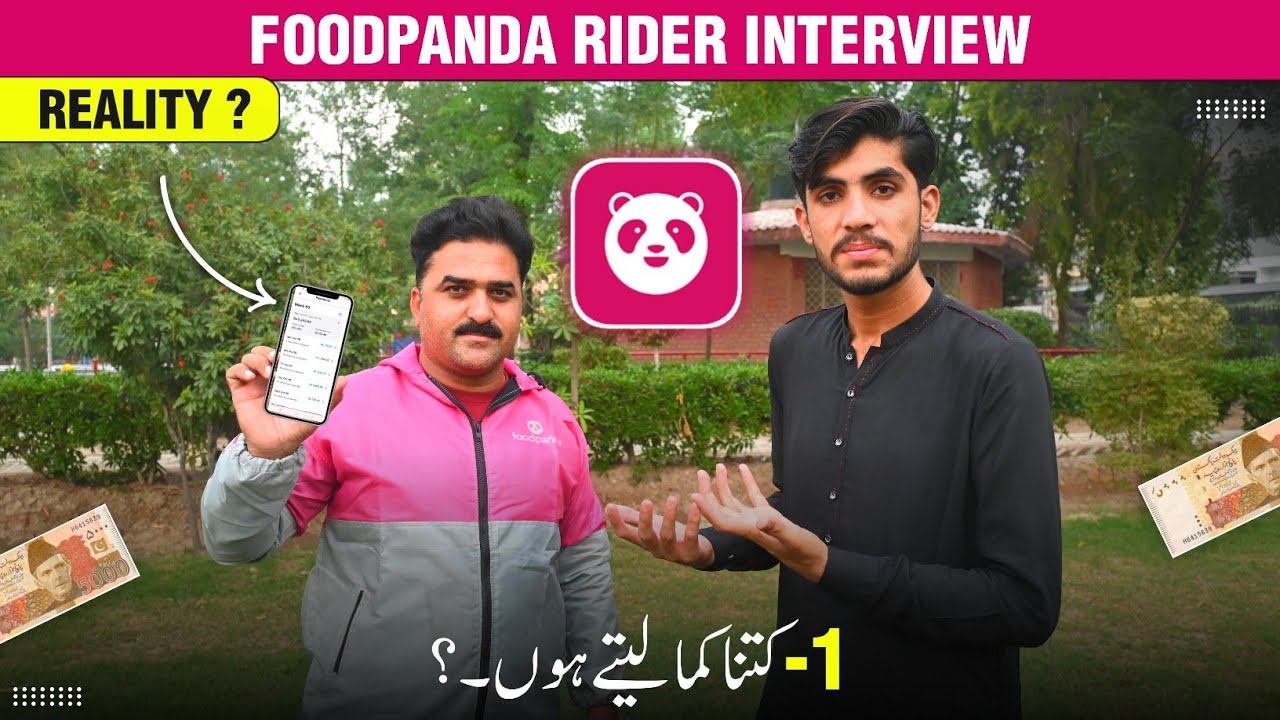 Foodpanda Rider Interview | Foodpanda Riders Kitna Kama Lete Hain