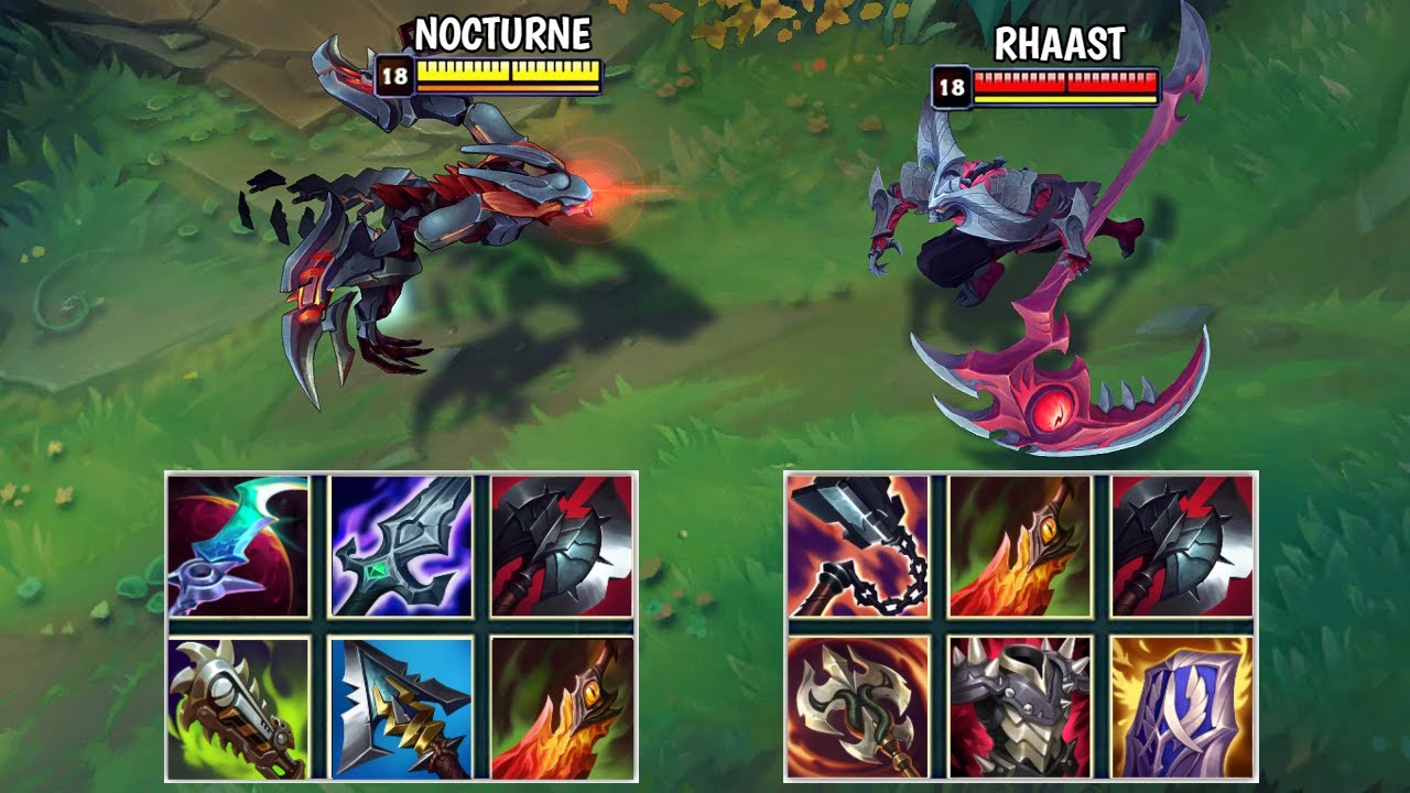 NOCTURNE vs KAYN S11 FULL BUILD FIGHTS & Best Pentakills!