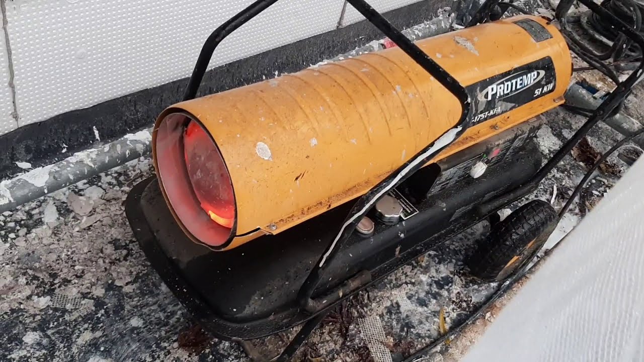 Protemp Kerosene Forced Air Heater 51kw PT-175T-KFA
