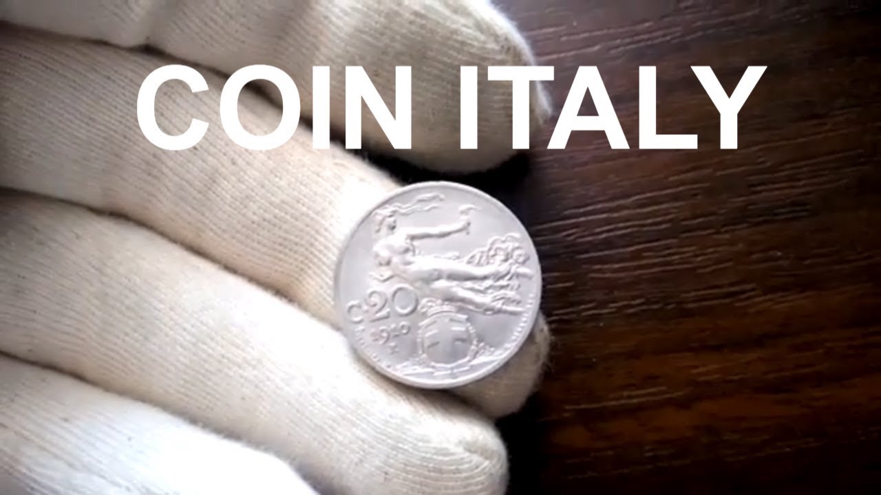 coin collecting  20 centesimi 1910  Flying Liberty  King Vittorio Emanuele III 20 чентезимо Италия