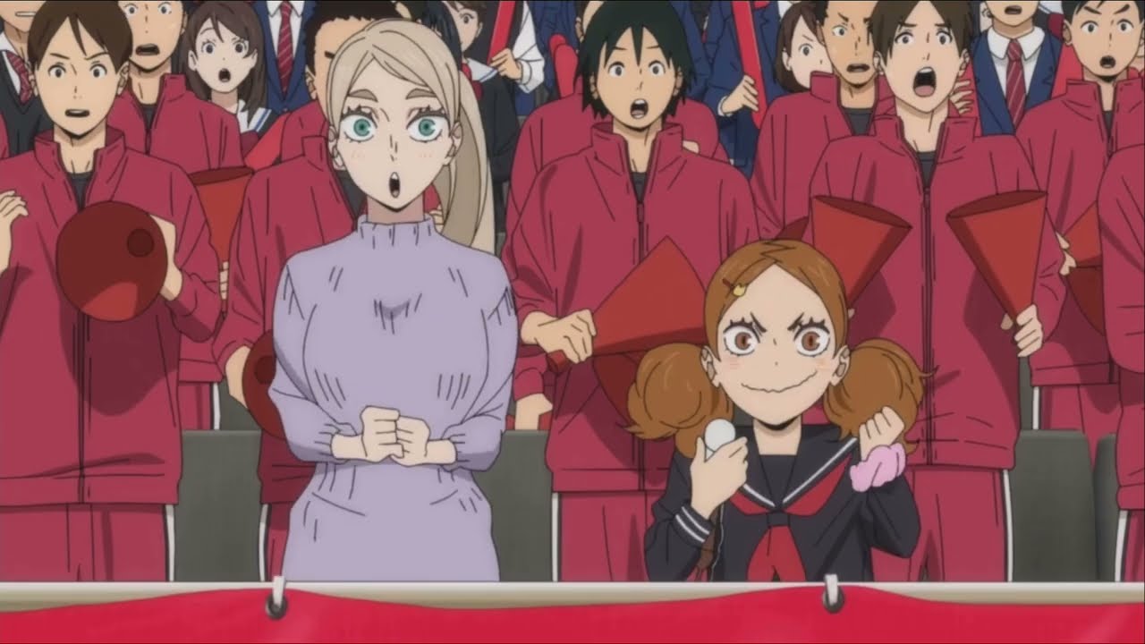 Alisa Haiba and Akane Yamamoto ||Scenes Pack 4K Haikyuu Battle of garbage dump movielI