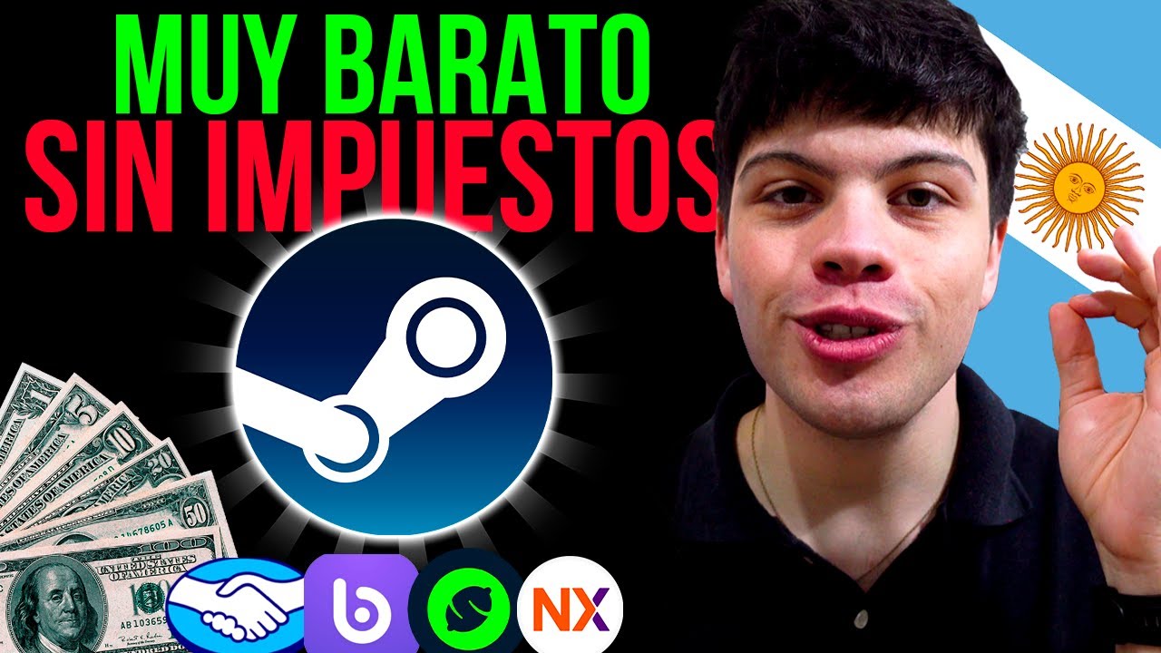 COMPRA MAS BARATO EN STEAM CON DOLAR CRIPTO🤑 2025 | &iexcl;Muy facil!