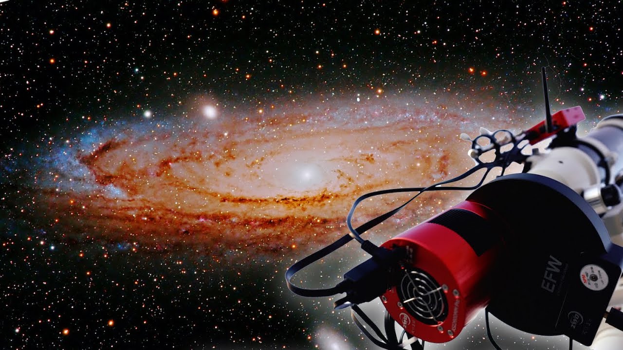 Je Photographie la GALAXIE D'ANDROMÈDE avec ma nouvelle Caméra Astro