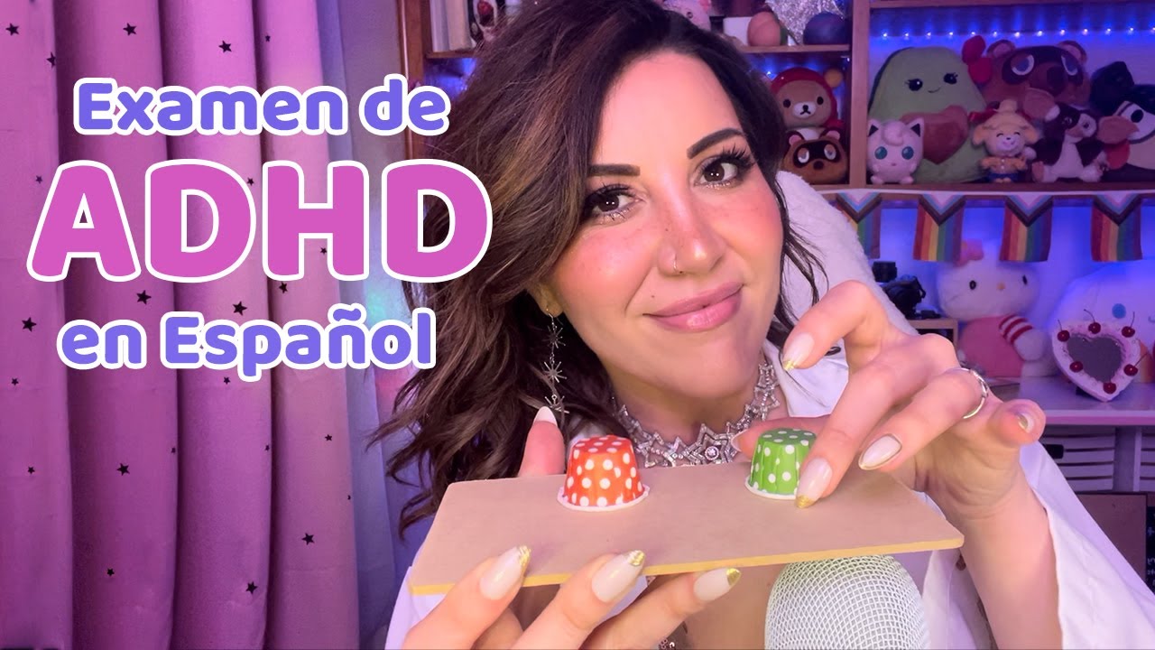 ASMR - Examen de ADHD en Español para dormir ✨(TDA o TDAH)