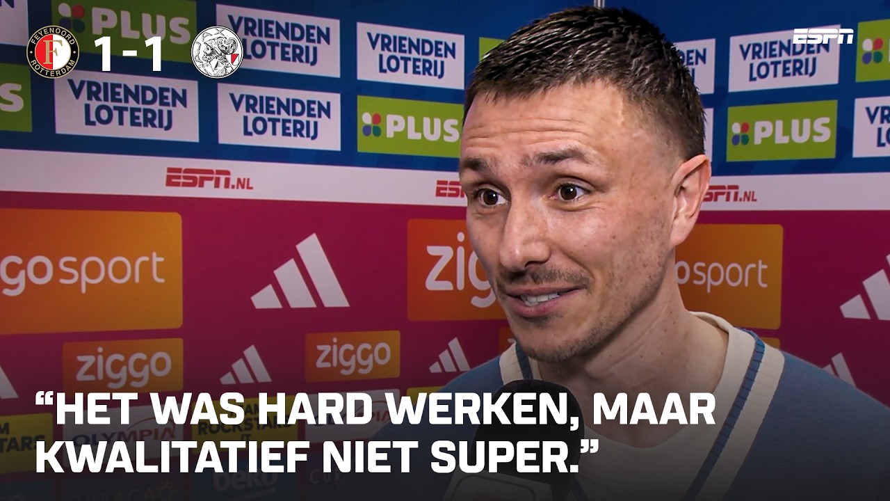 Steven BERGHUIS zag AJAX een SLECHTE WEDSTRIJD spelen door invloeden van DE KUIP 🫣🏟️ | Interview