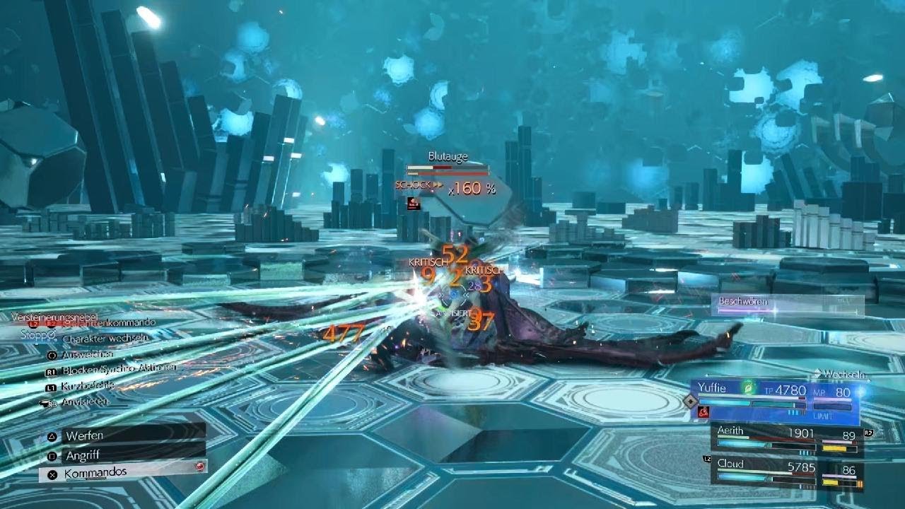 Finishing touch/Petrify build , The Seventh Seal FINAL FANTASY VII REBIRTH