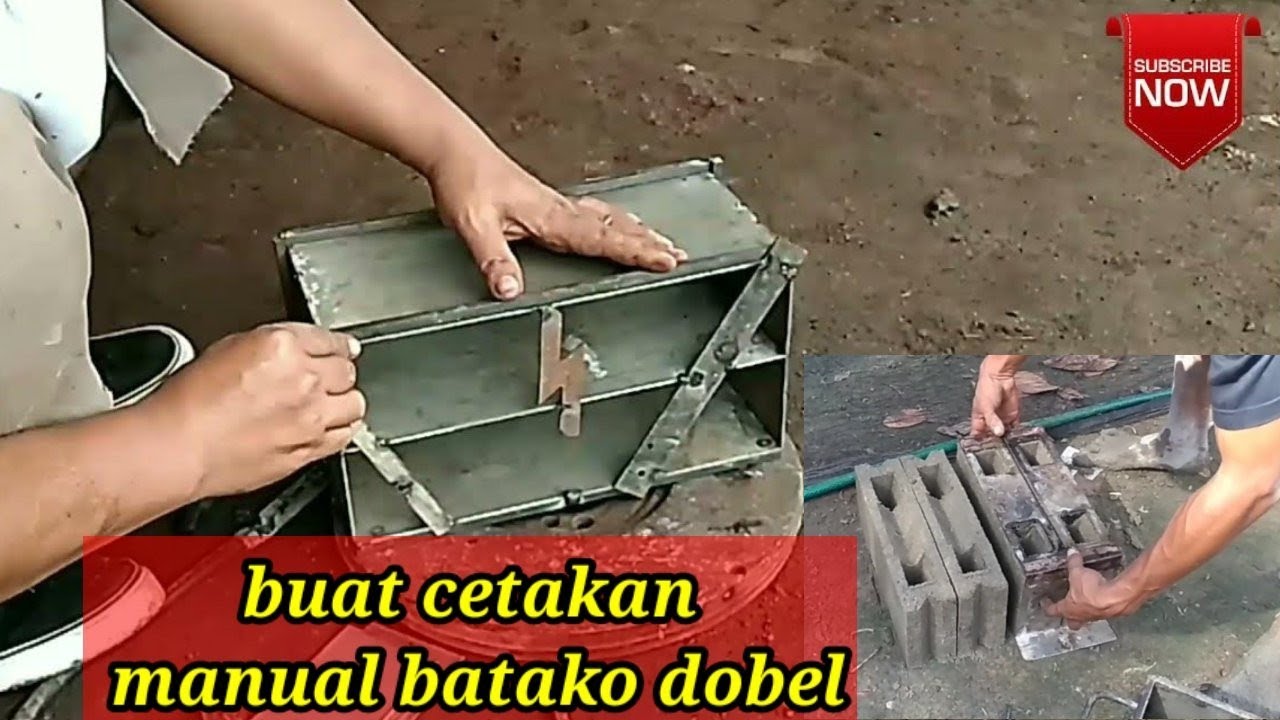 🔴 CARA Buat Cetakan BATAKO DOBEL (full)