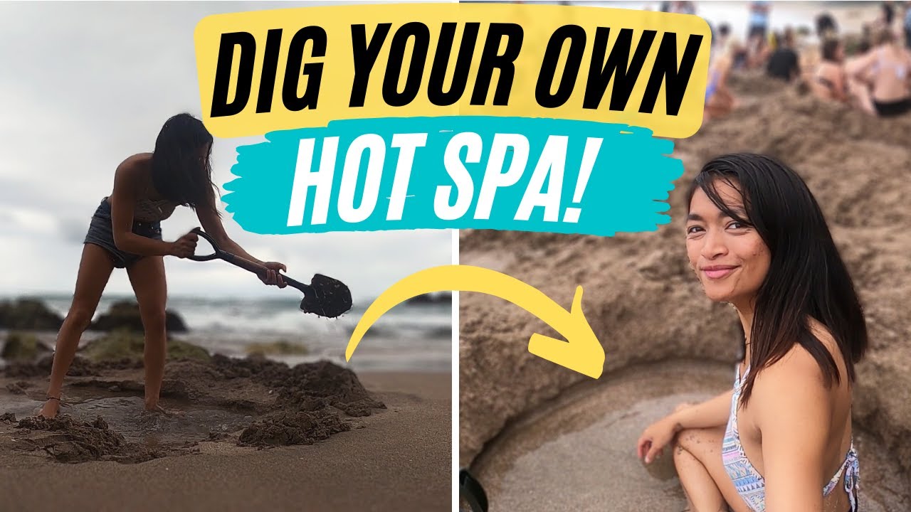 Hot Water Beach New Zealand: The beach where you can DIG your OWN HOT SPA! (SOLO trip in Coromandel)