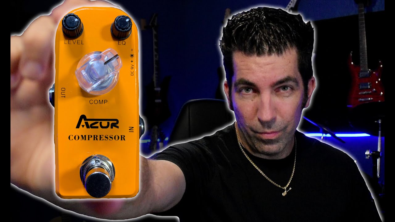 AZOR Compressor Pedal AP-305 Unboxing/Review/Demo