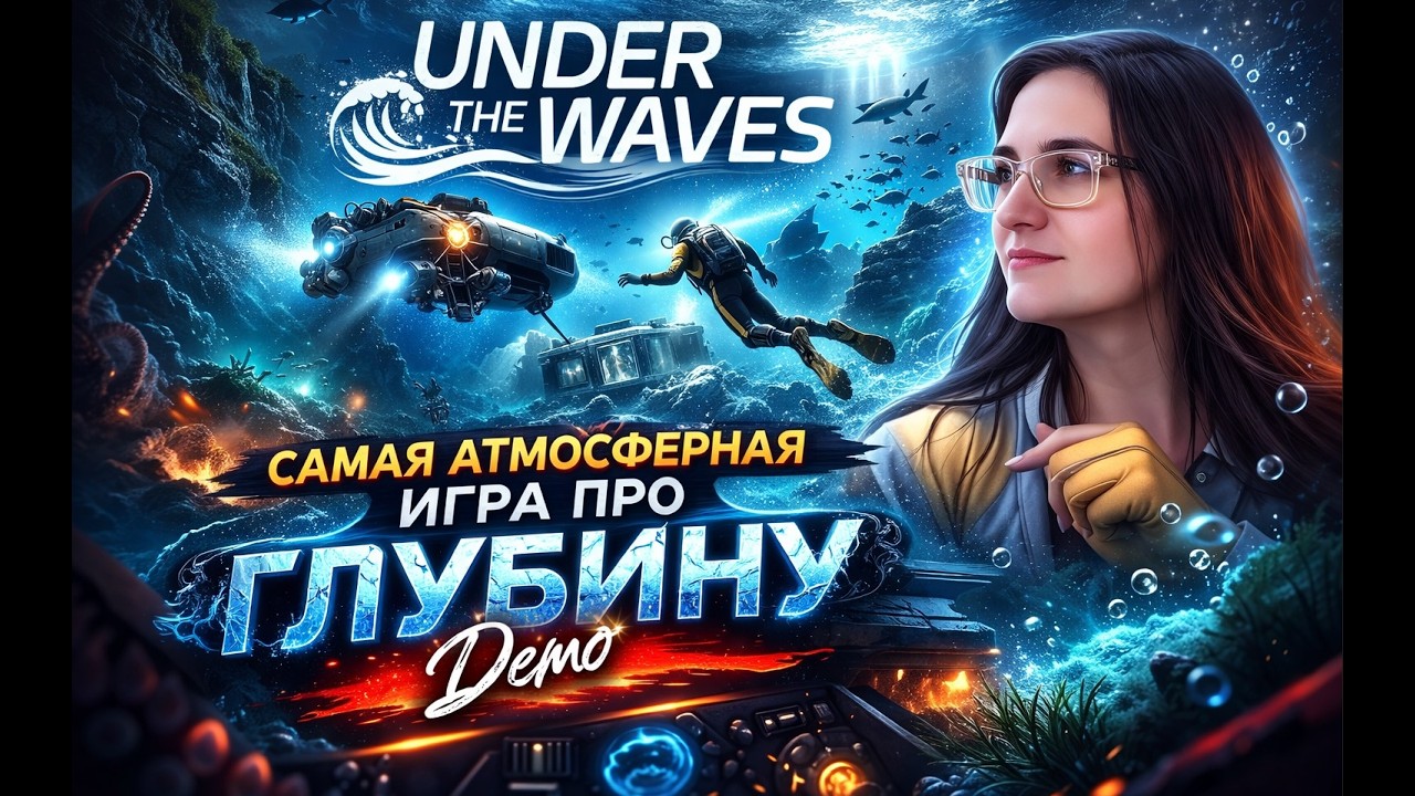 Самая атмосферная игра про глубину ►UNDER THE WAVES.DEMO