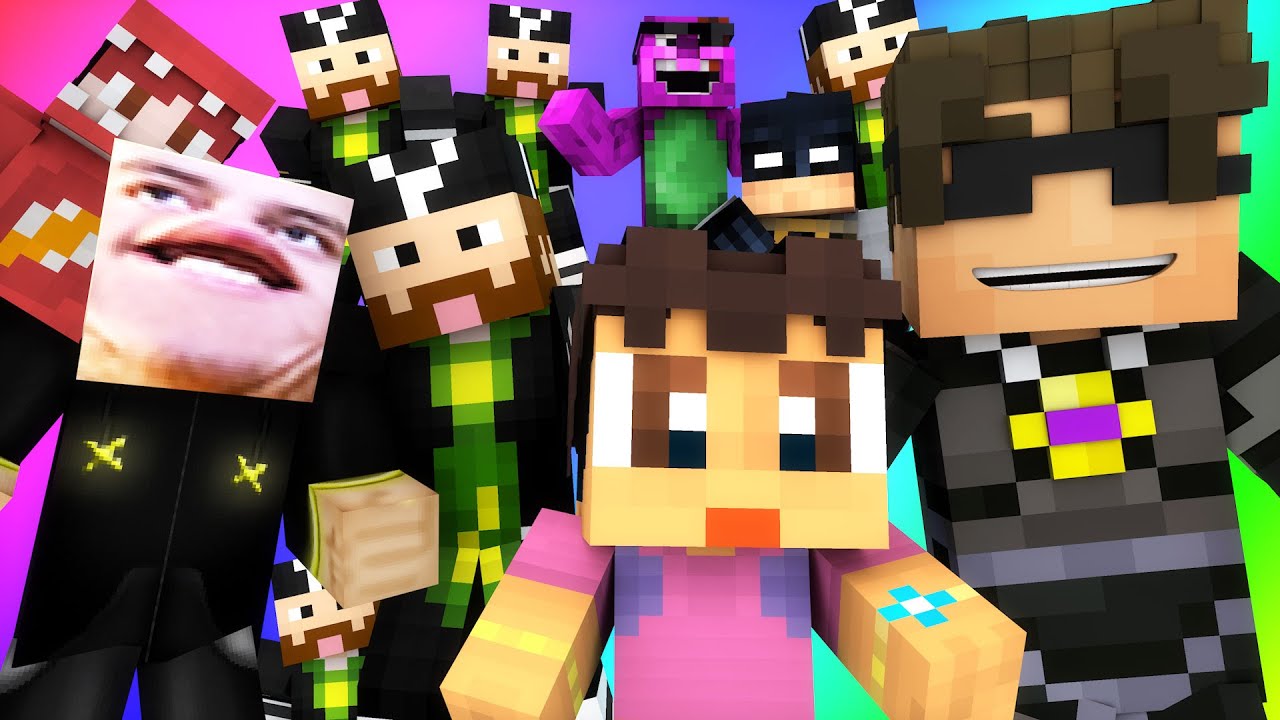 Minecraft Mini-Game : DO NOT LAUGH! (TOTALLY TEA, FRANKS FLOWER FARM!) w/ Facecam