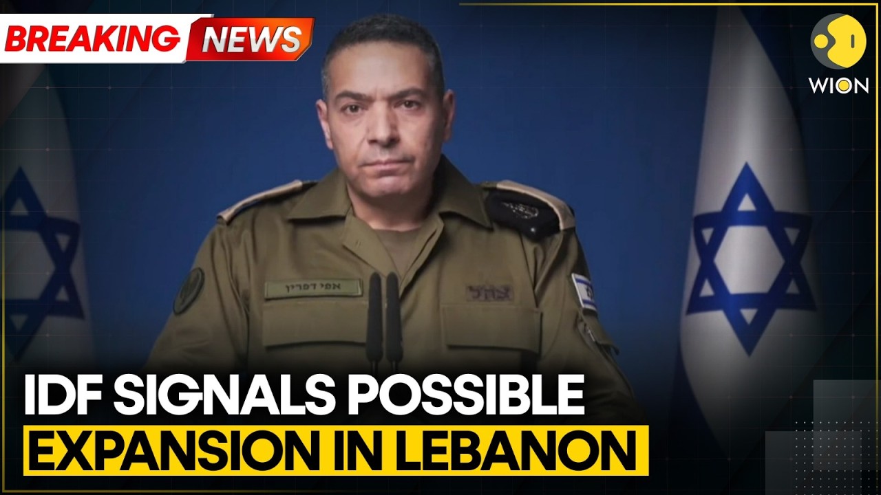 Israel-Iran War | Israel: All Options on Table in Expanding Strikes on Lebanon | WION BREAKING