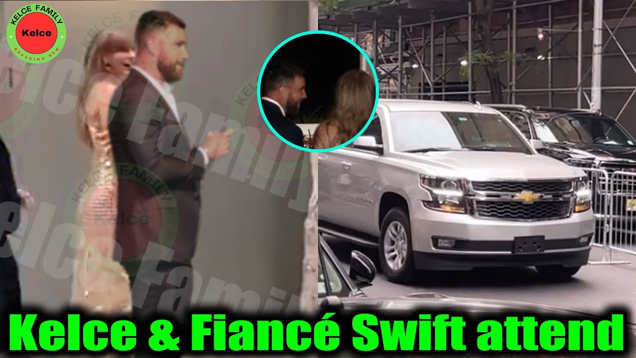 Трэвис Келси и его невеста Тейлор Свифт посещают гала-вечер 15-летия Mahomies Foundation в Канзас...