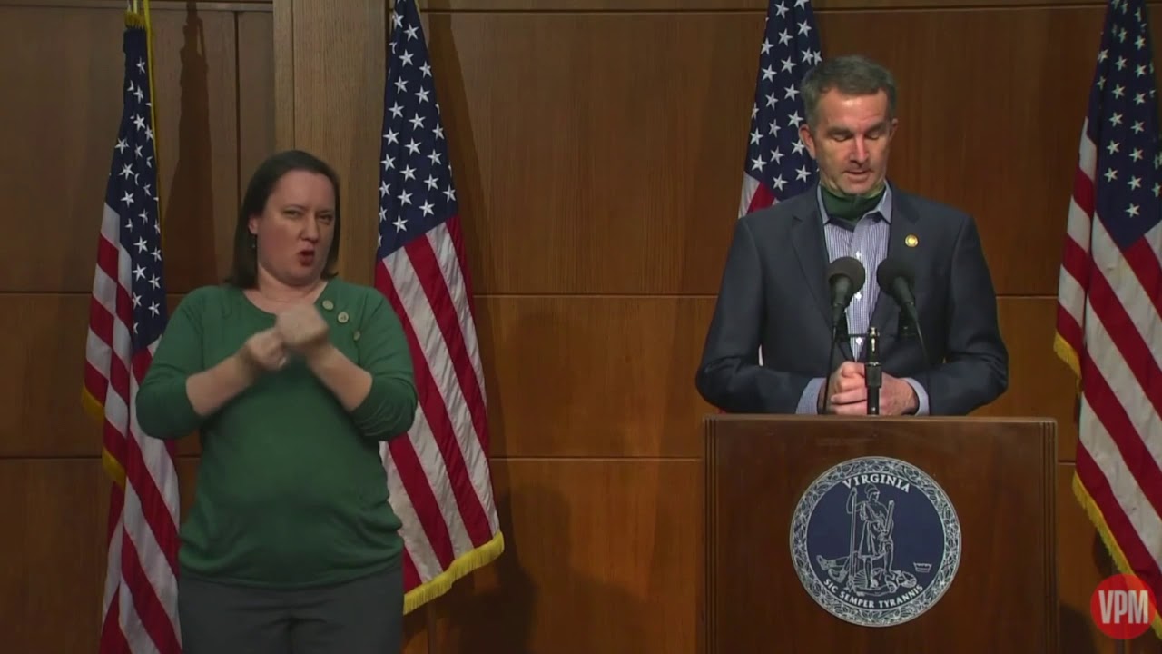 VA Gov Ralph Northam - June 9, 2020 School Reopening