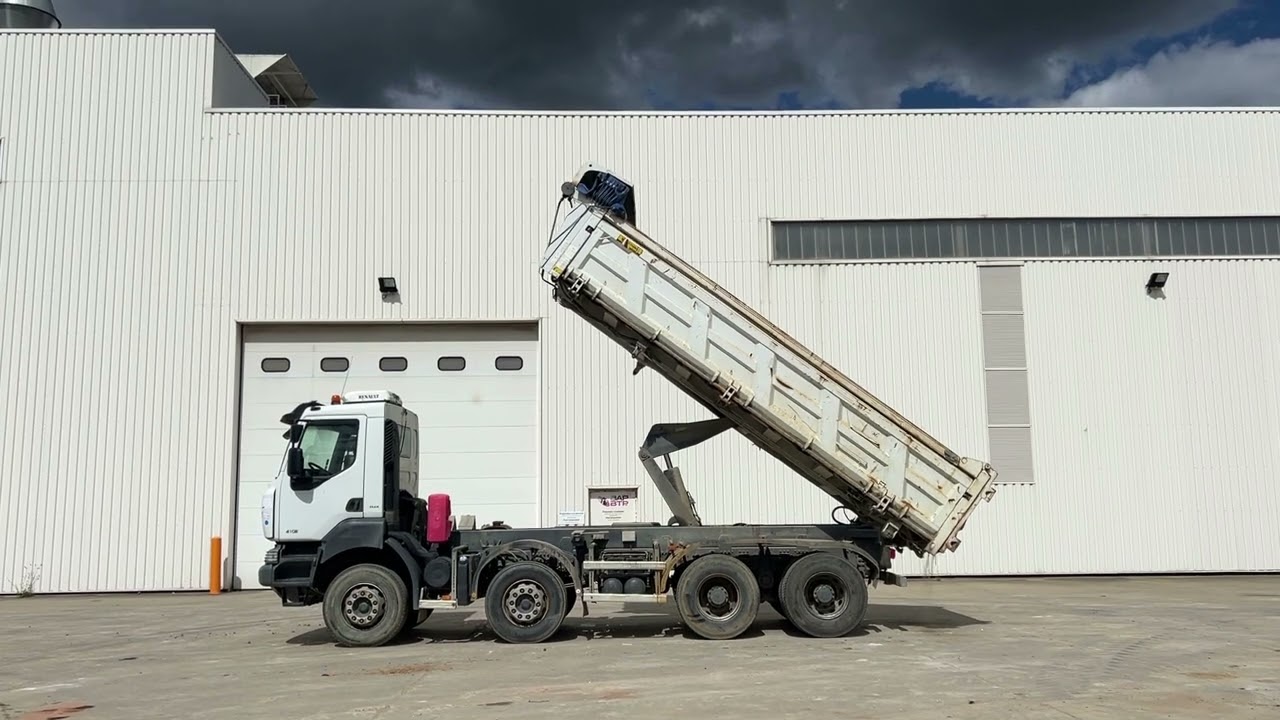 2011 Renault Kerax 410dXi 8x4 Dump Truck I St Aubin, France Auction - 5 & 6 July