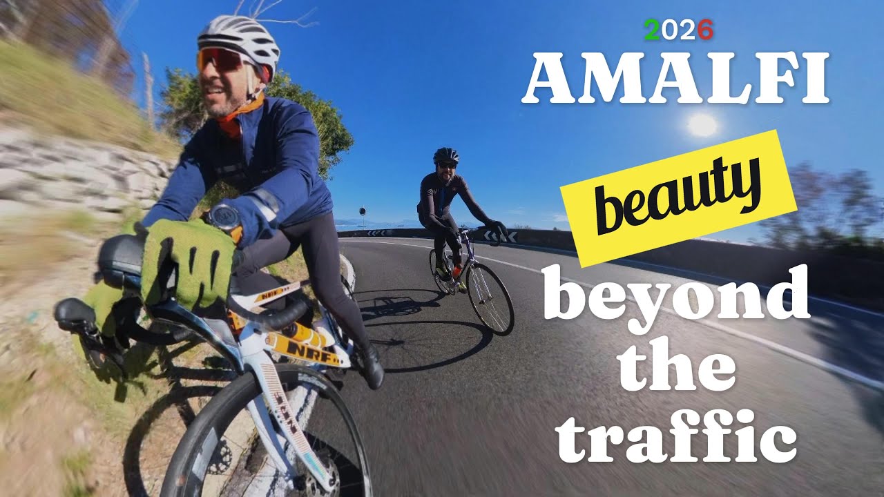 Amalfi, Italy - Cycling Tour 🇮🇹🚴‍♂️4K