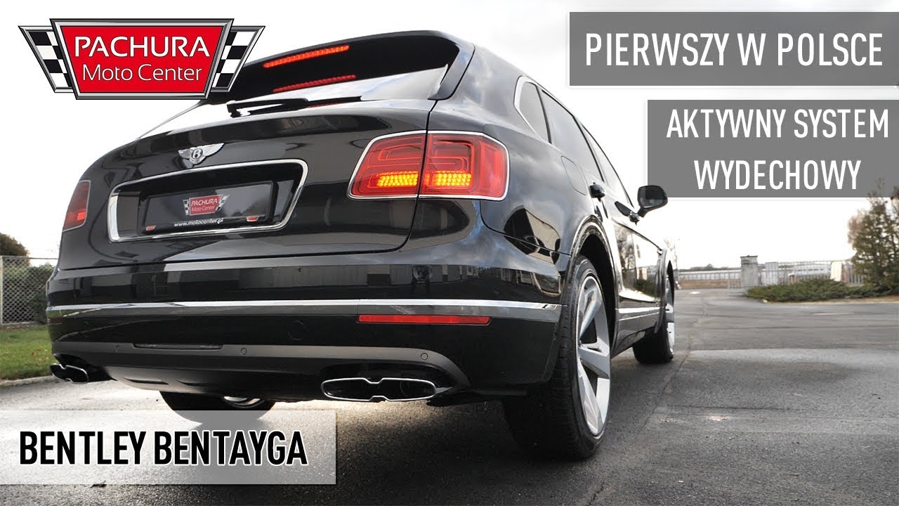 Bentley Bentayga V8 DIESEL Active Exhaust by Pachura Moto Center
