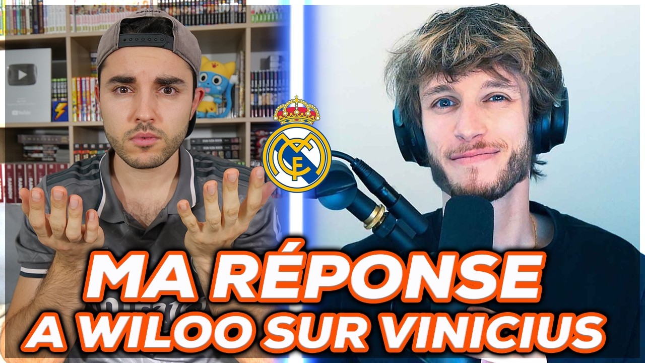 WILOO critique VINICIUS JR contre BENFICA !? Ma réponse à sa vidéo