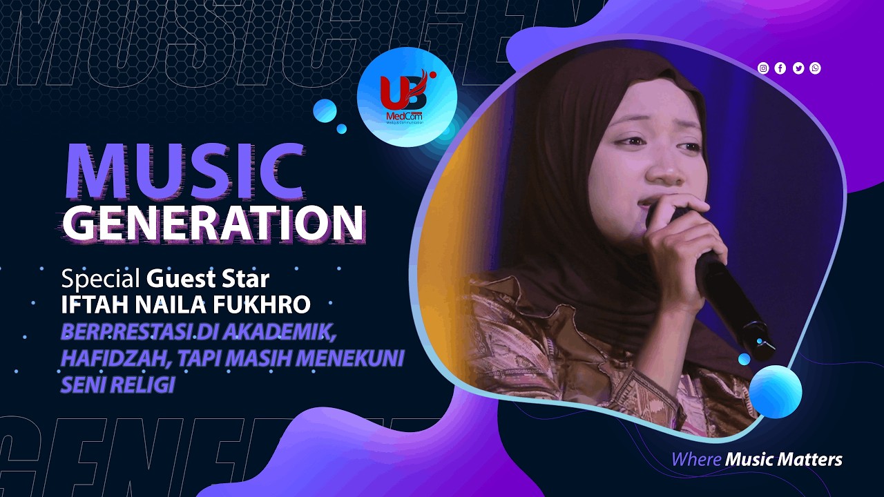 BERPRESTASI AKADEMIK, HAFIDZAH, TAPI MENEKUNI SENI RELIGI | IFTAH NAILA - MUSIC GENERATION