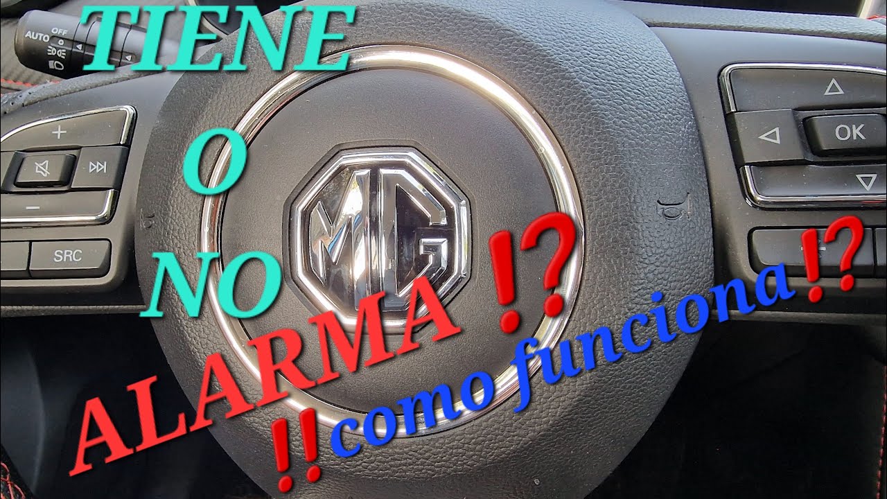 TIENE ALARMA EL MG ZS ???