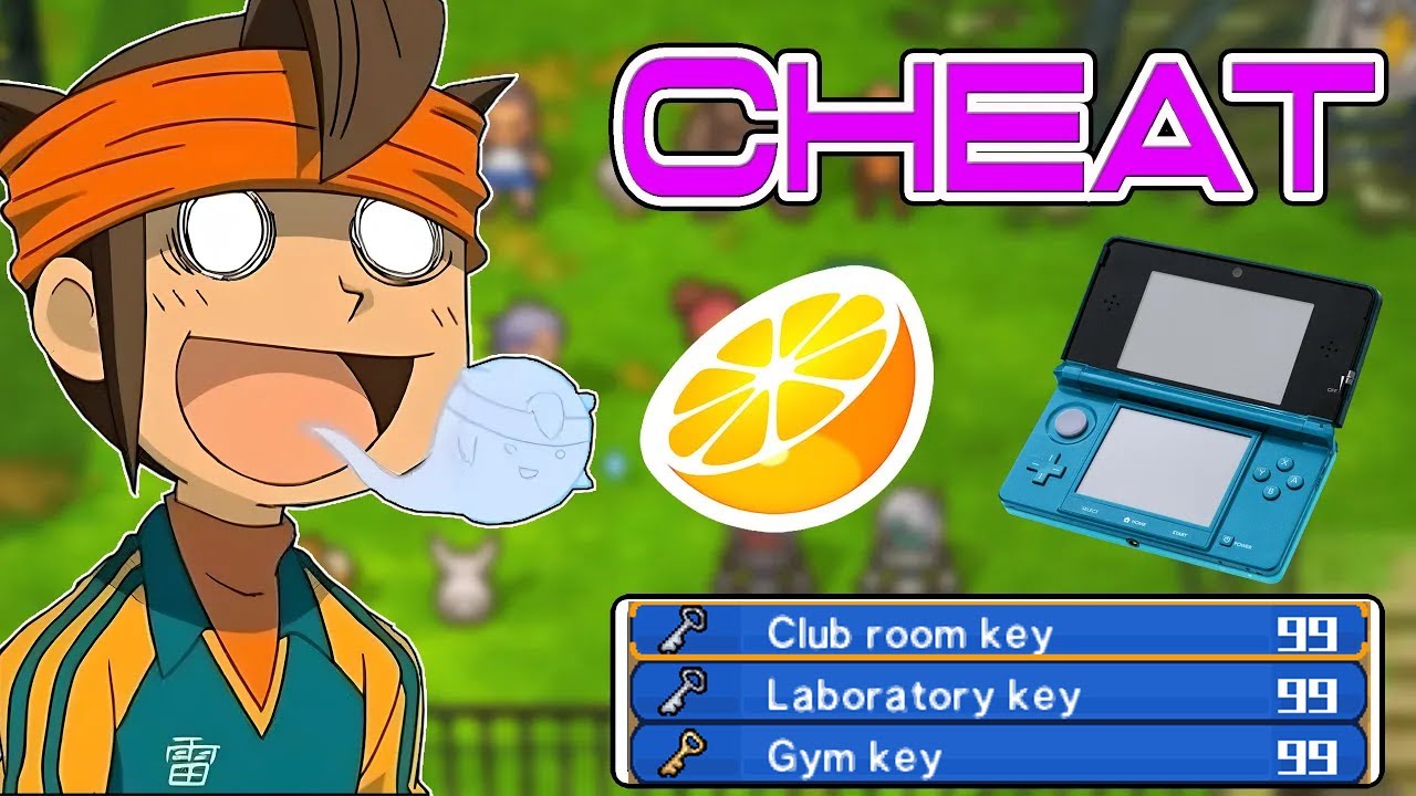 Взлом всех предметов, технологий и оборудования x99 (3DS и Citra) в Inazuma Eleven 3 #inazumaeleven