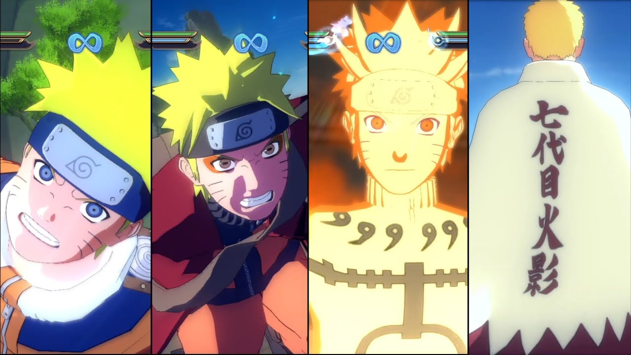 【ナルティメットストーム４】NARUTO『少年から火影までの軌跡（全奥義・覚醒・連携奥義集）』【Naruto Shippuden Ultimate Ninja Storm 4】NARUTO's All