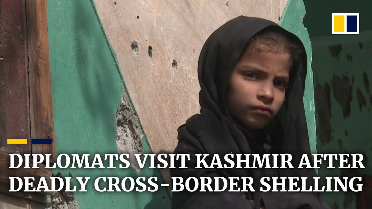 Pakistan brings diplomats to see Kashmir area where cross-border shelling killed at least 10 people