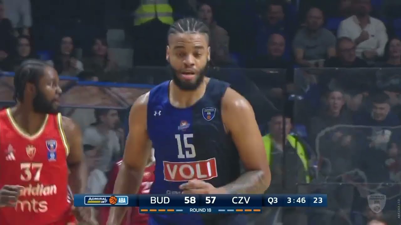 AdmiralBet ABA League 25/26, HL, Round 18: Budućnost VOLI - Crvena zvezda Meridianbet (9.2.2026)