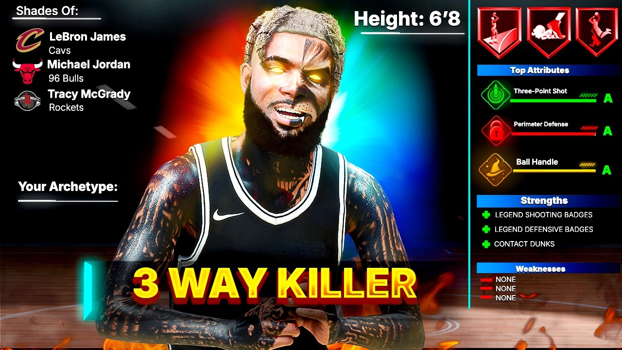 NEW BEST 6&rsquo;8 PG BUILD in NBA 2K26&hellip; This One is BROKEN 😳🔥 (UPDATED META 6'8)