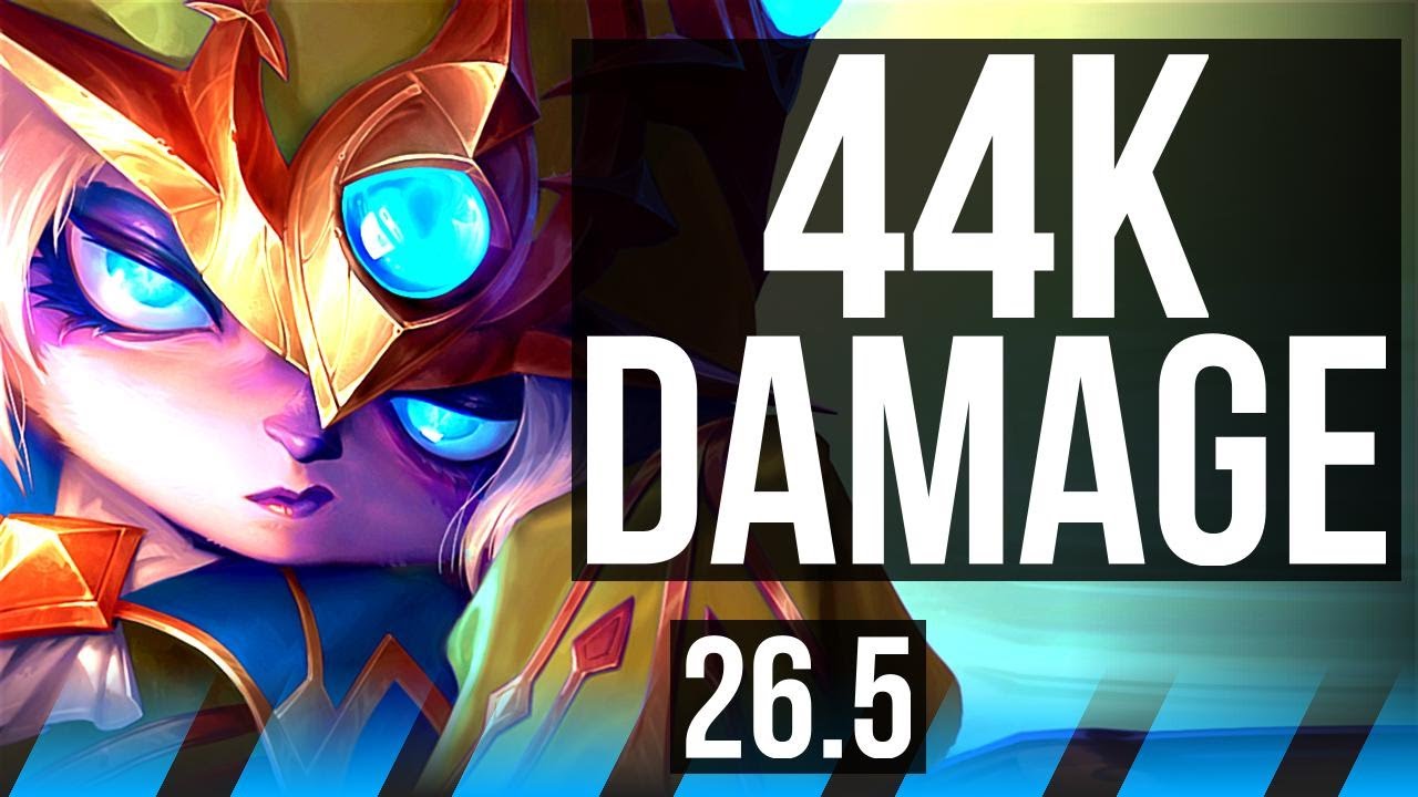 VEX vs LEBLANC (MID) | 44K damage | KR Diamond | 26.5