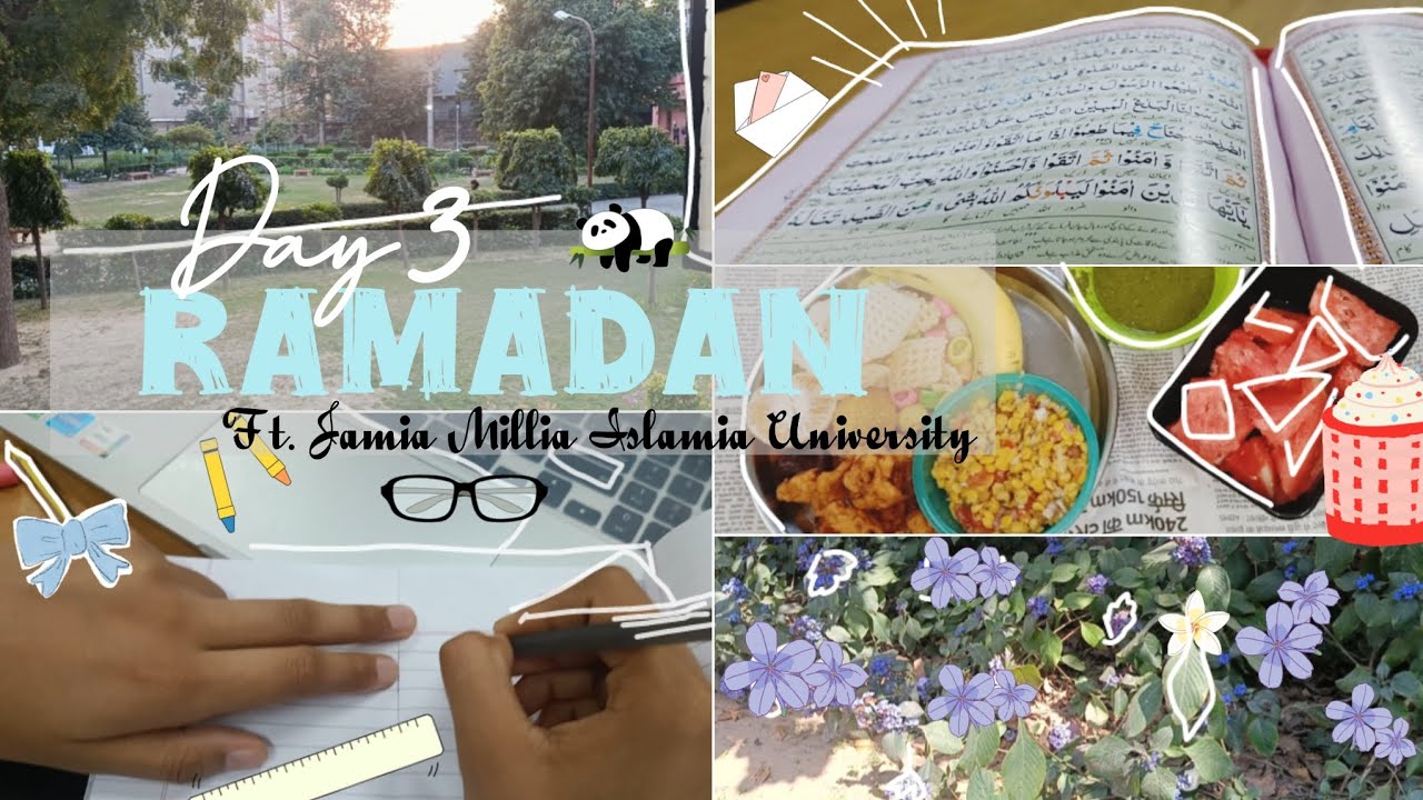 Ramadan vlog l Day 3 in Jamia university l #ramadanvlog #ramadanseries #muslimah #jamiavlog