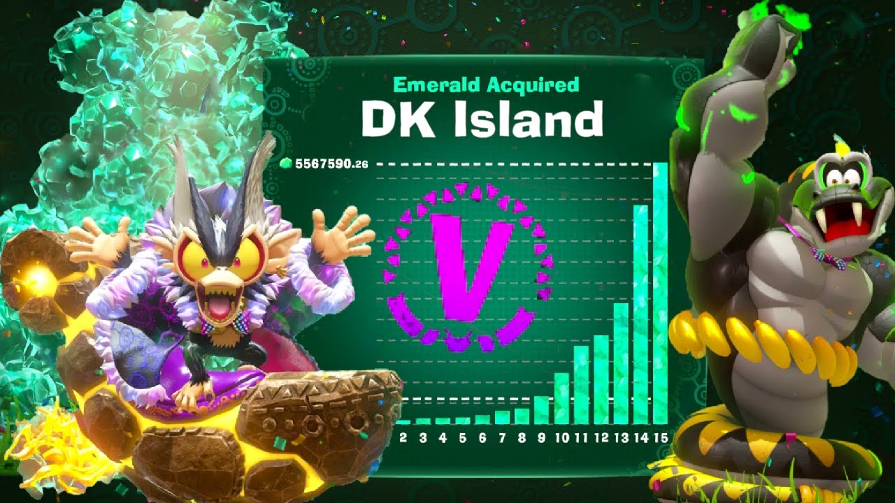 DK Island V Rank Emerald Rush - Donkey Kong Bananza