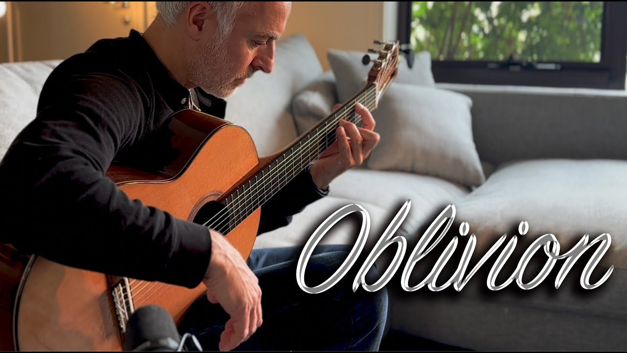 Oblivion FIngerstyle Guitar Arrangement by Sergio (Piazzola)