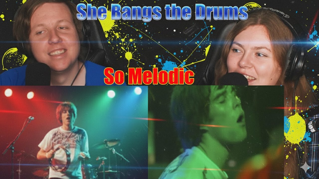 Первая реакция пары на песню The Stone Roses: She Bangs the Drums [Official Video]