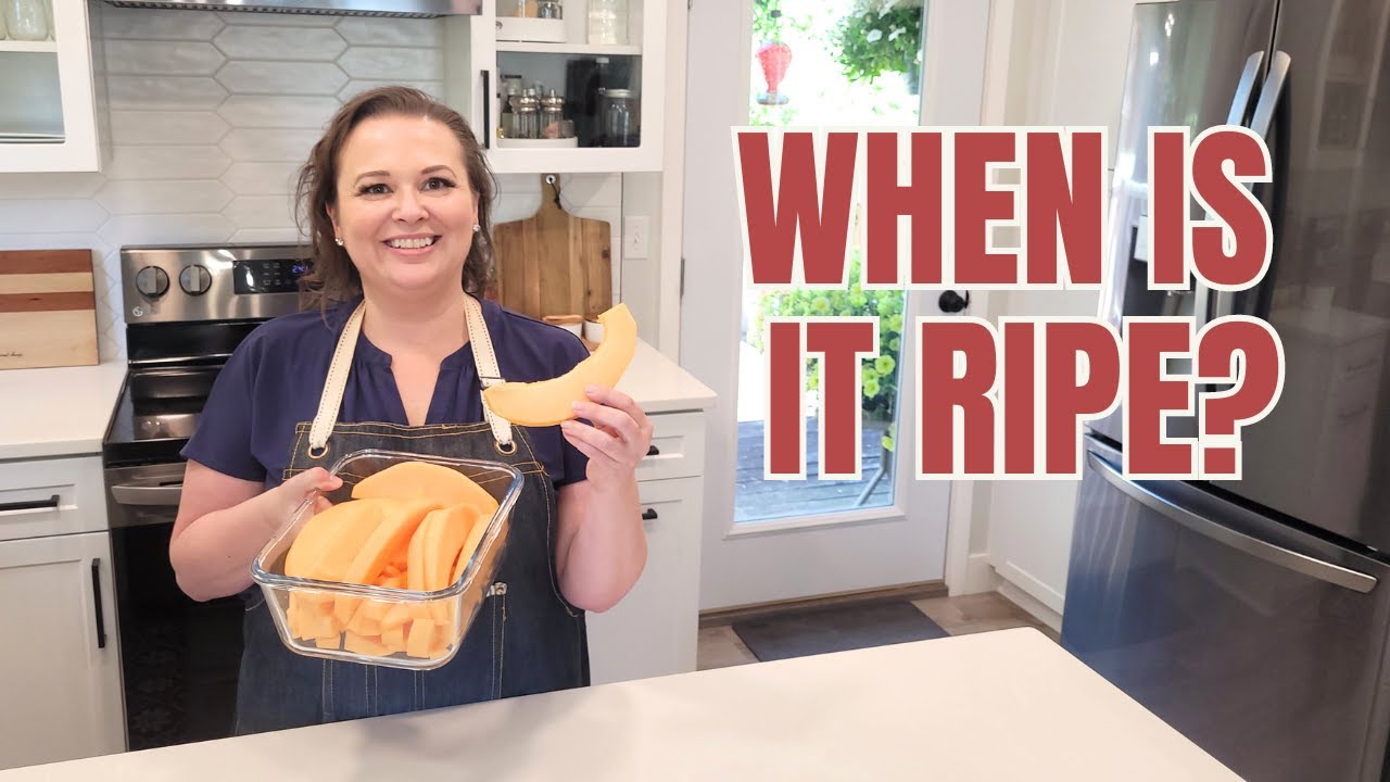 How to Wash Cantaloupe | How to Cut a Cantaloupe