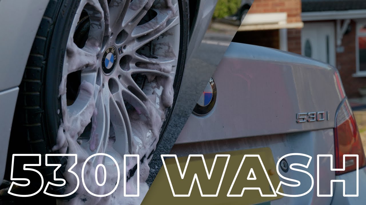 BMW 530i Wash | Dusty Car Detailing | Maintenance Clean | Ft. Autoglanz, Pyramid Car Care, #Labo
