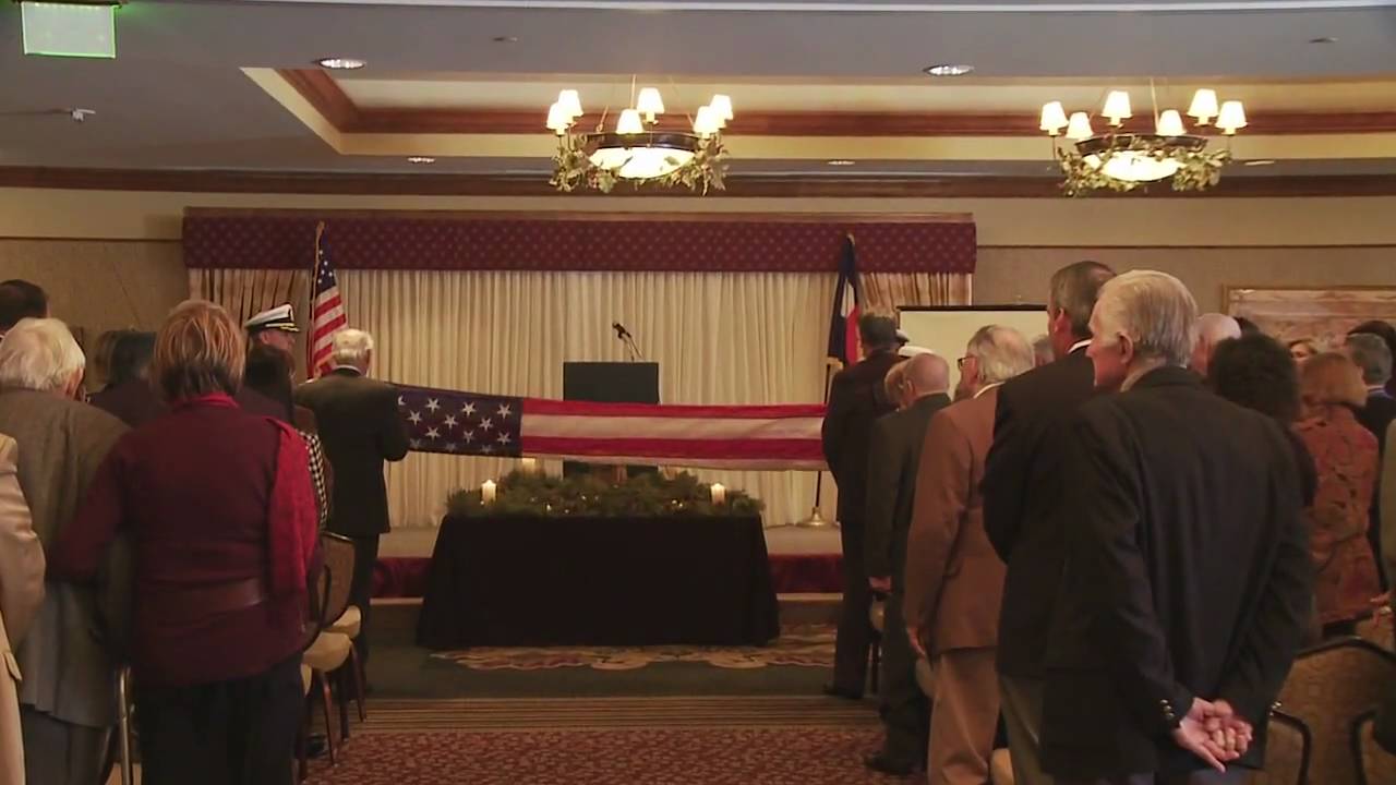 John Fabling Memorial Service WWII Navy Veteran American Hero