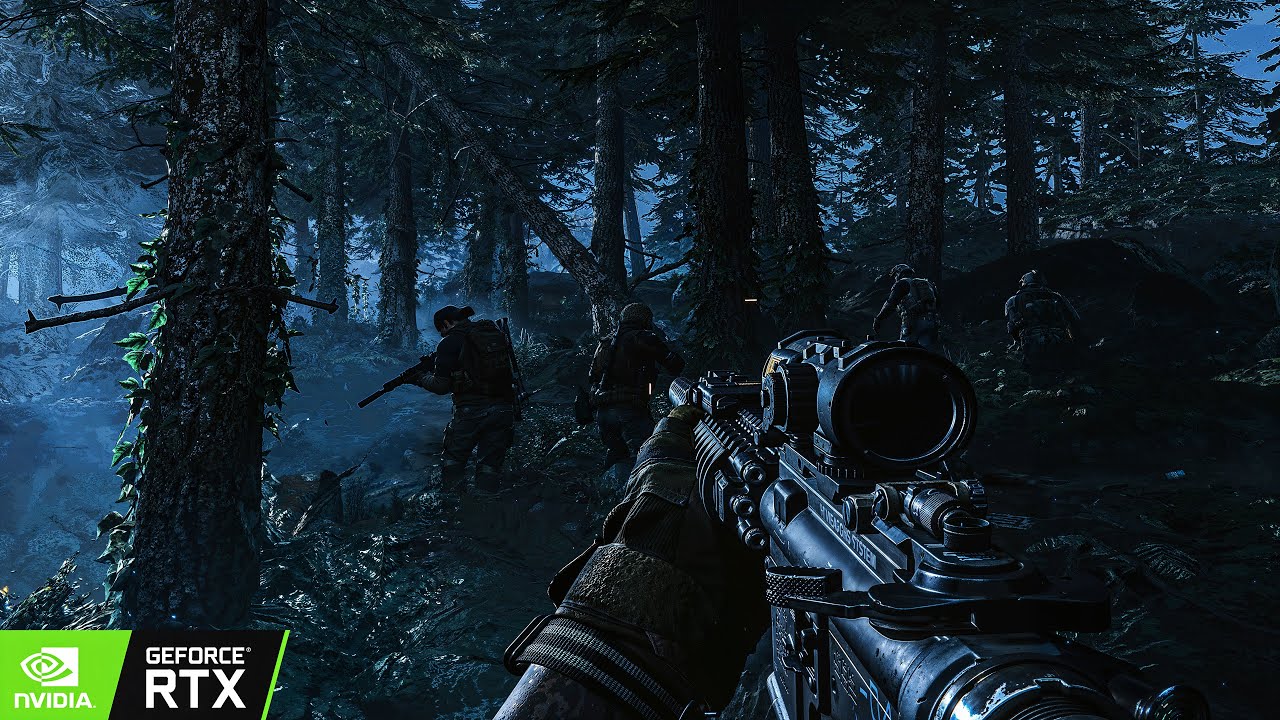 Pitch Black｜Marsoc Raiders Night Ops｜Call of Duty Modern Warfare 2019｜8K RTX