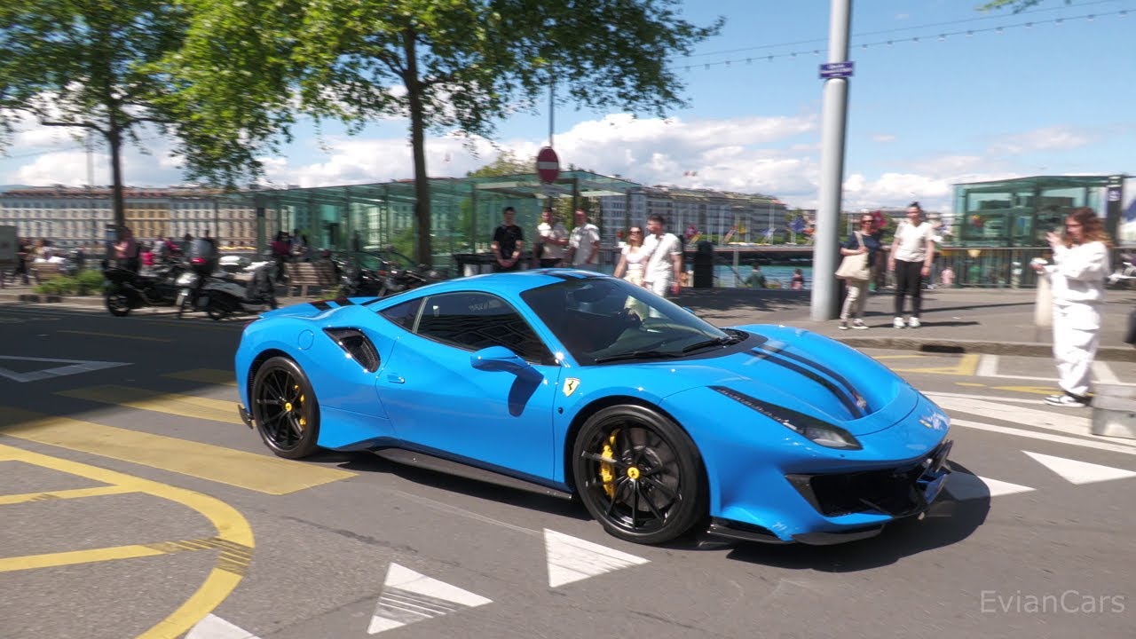 Supercars in Geneva Vol.19 ( Gallardo Superleggera, 488 Pista, 650S, 458 Speciale, 991 Speedster )