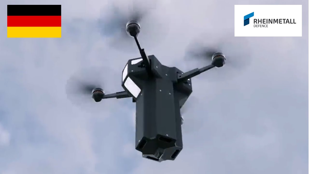 Rheinmetalls neues unbemanntes Luftfahrzeug hat die Welt schockiert. Deutsche Drohne