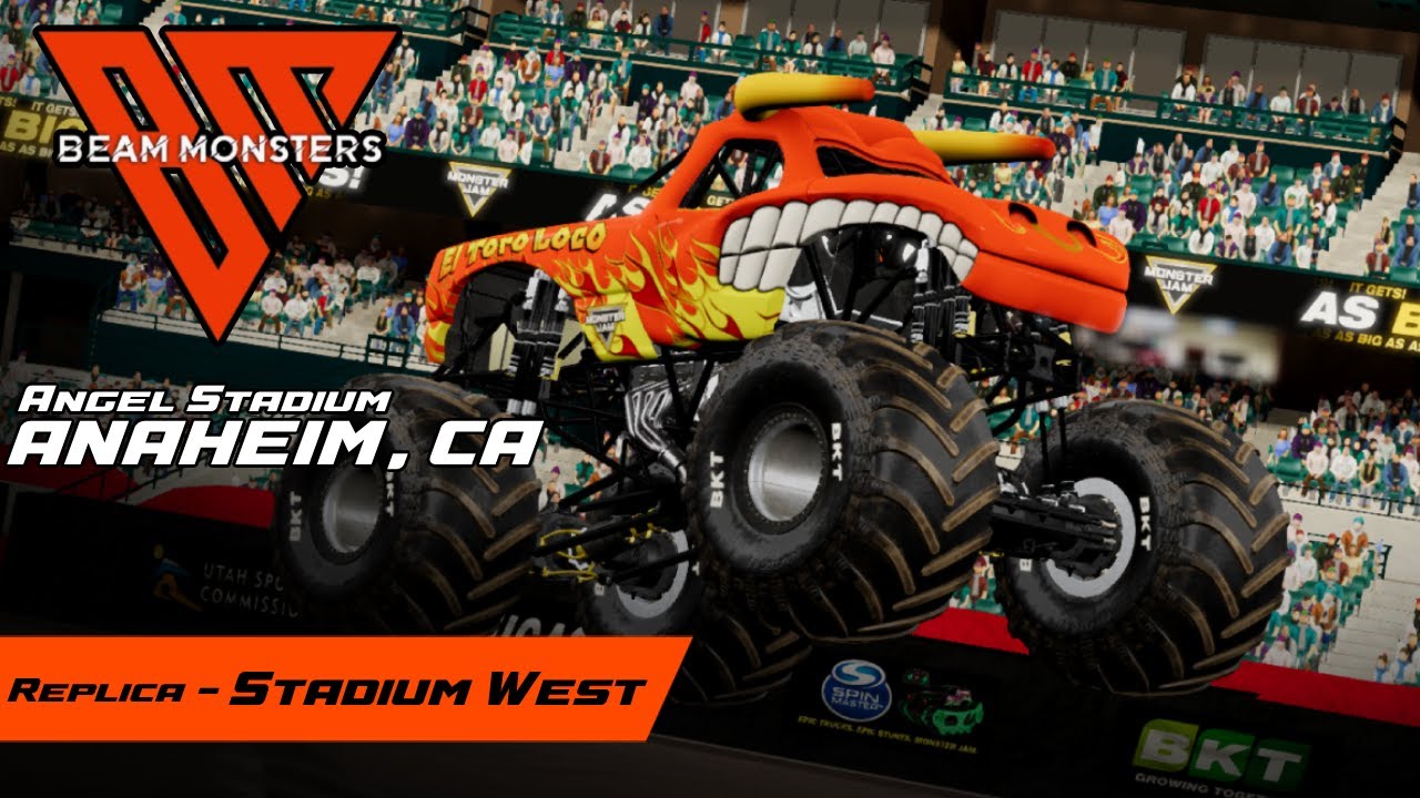 Monster Jam Anaheim 2025 Freestyle - Commentary