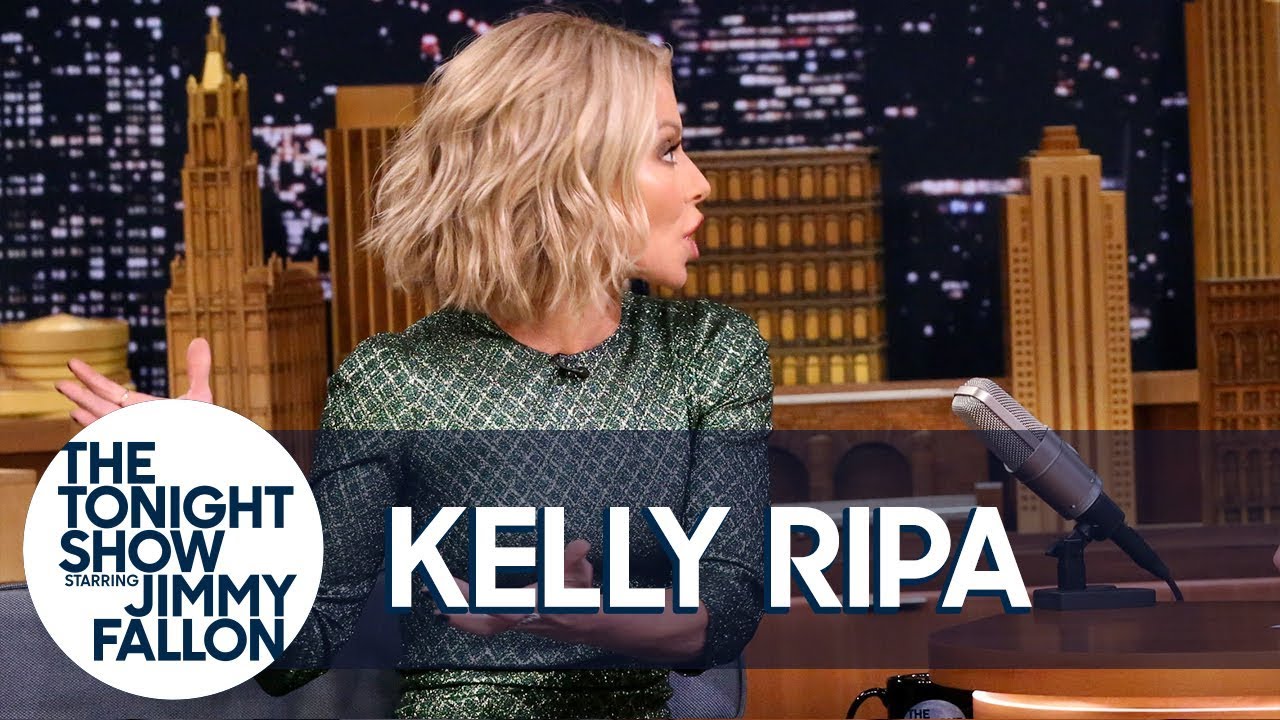 Jimmy's Jar of Pickles Photobombs Celebs on Live with Kelly and Ryan