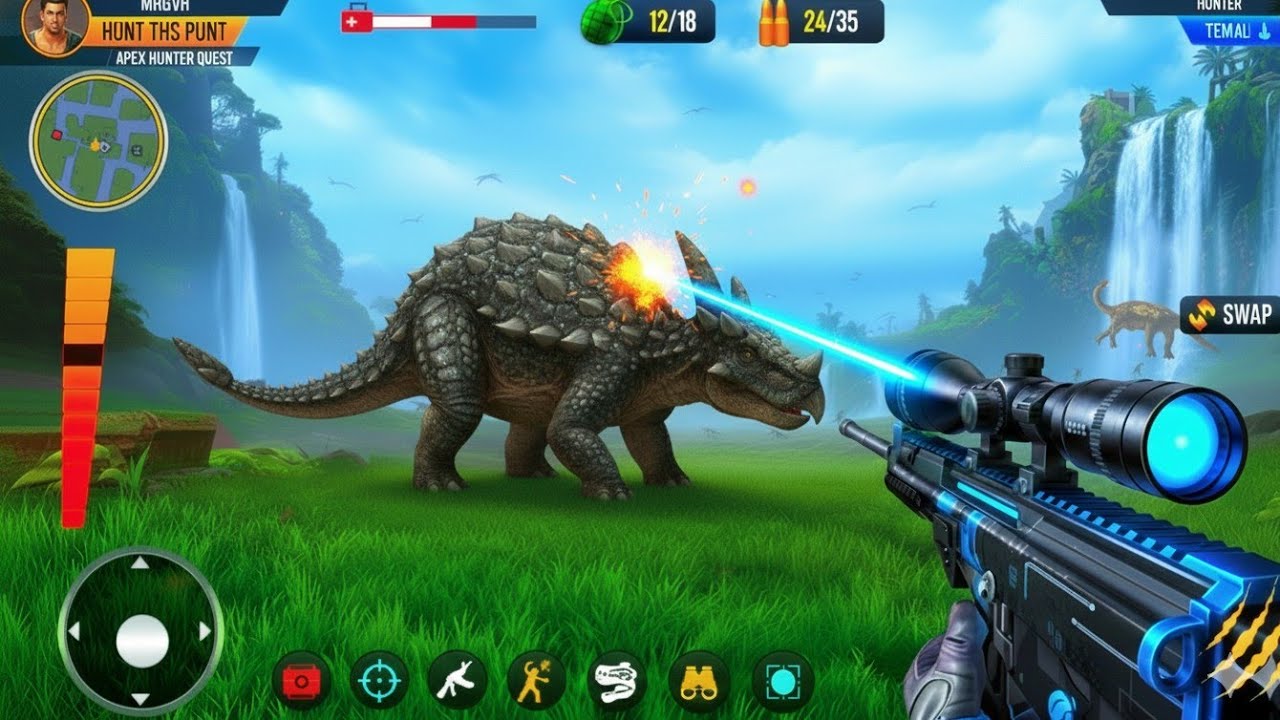 Wild Animal Hunter 3D: Epic Dinosaur Hunting Adventure 🦖|New 2026 Update Gameplay #7