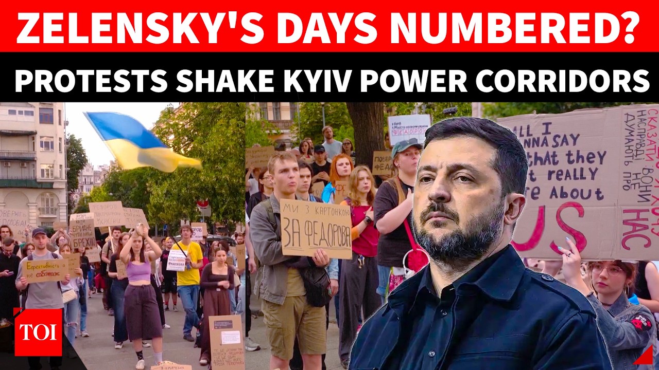 EU 'Secretly' Fueling Anti-Zelensky Protests? Kyiv On Boil Amid Military & Political 'Revolt'