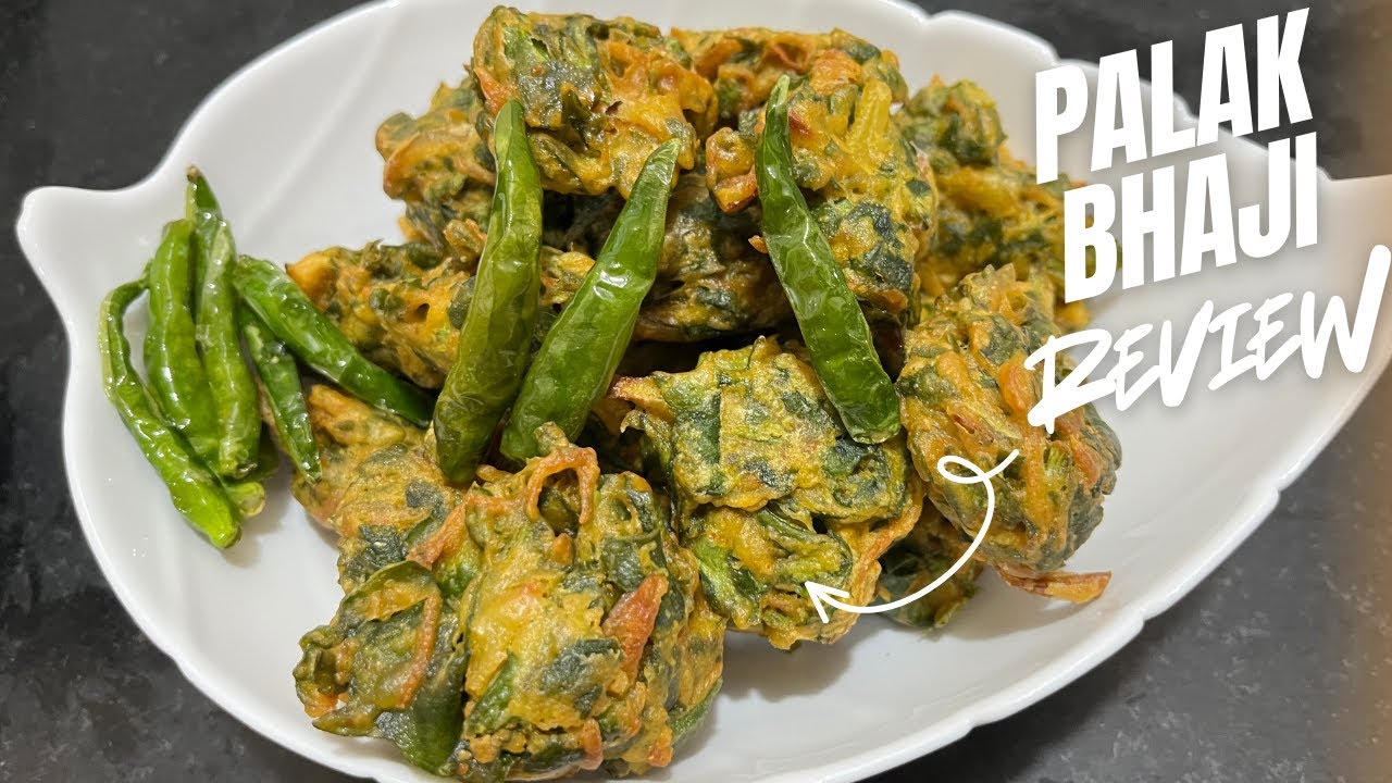 ✨ Palak Bhaji | Spinach Fritters | Crispy Evening Snack ✨