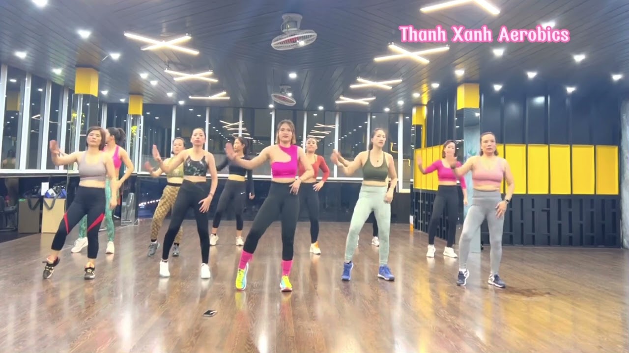 THANH XANH AEROBICS. GIẬT BỤNG NHẠC HOT EM LÀ KẺ ĐÁNG THƯƠNG. GIẢM MỠ BỤNG ĐÓN HÈ.