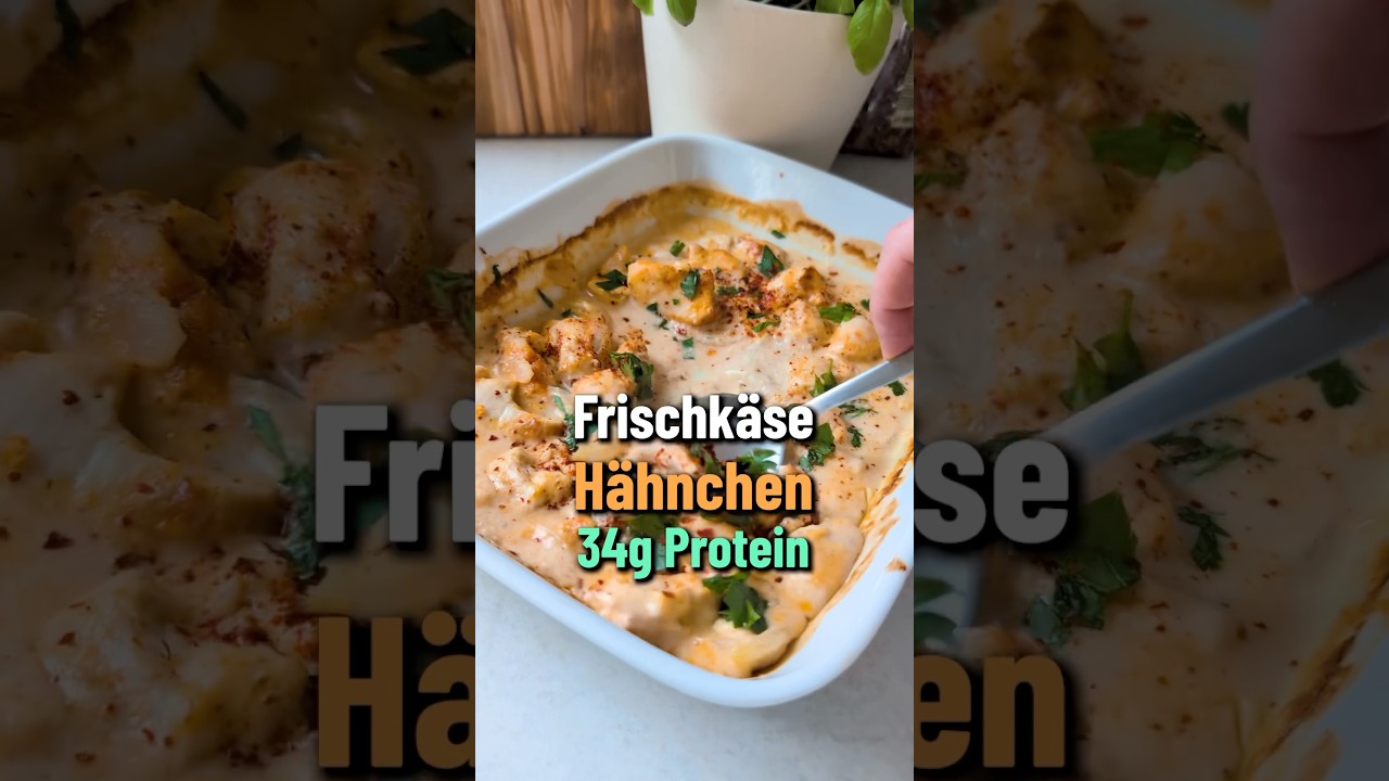 Frischk&auml;se H&auml;hnchen | mit &uuml;ber 30g Protein