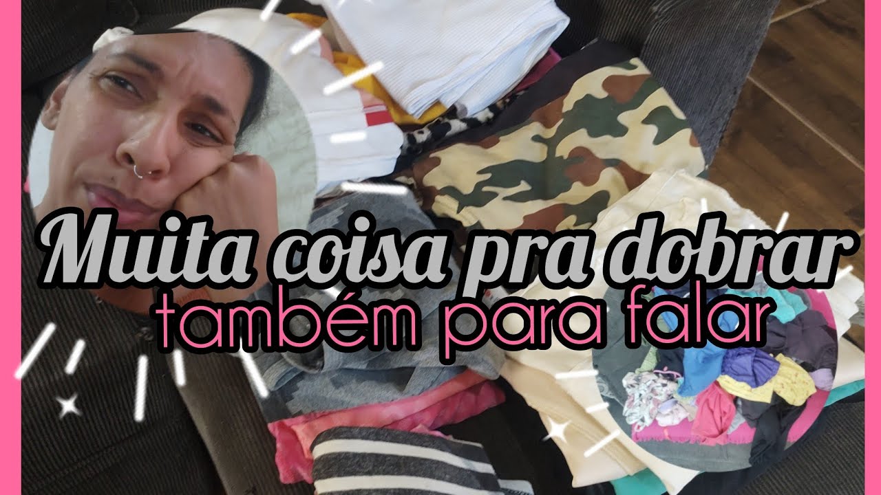 Dobrando roupas 👚/Falando sério 📢